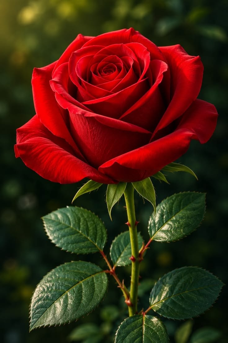 Red Rose Bud