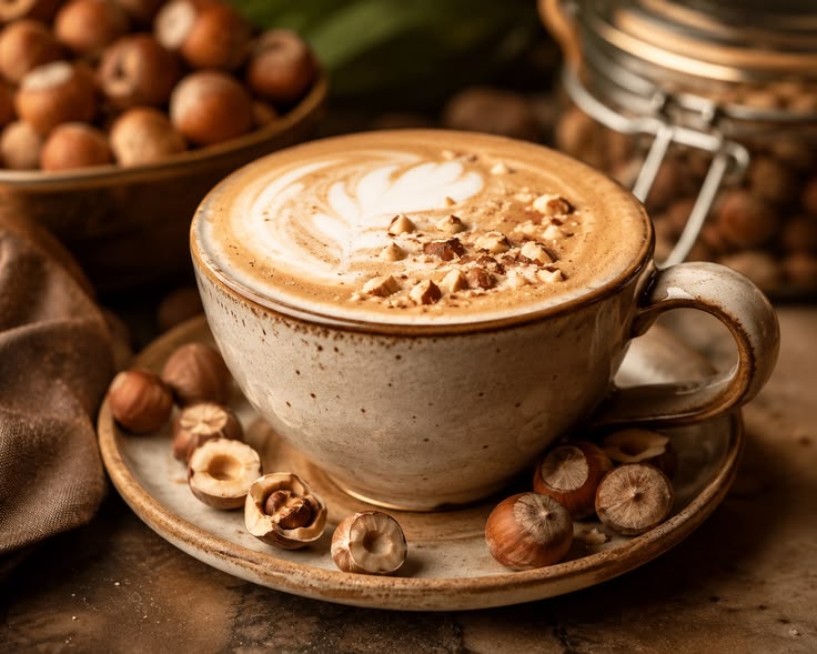 Hazelnut Shortbread Latte