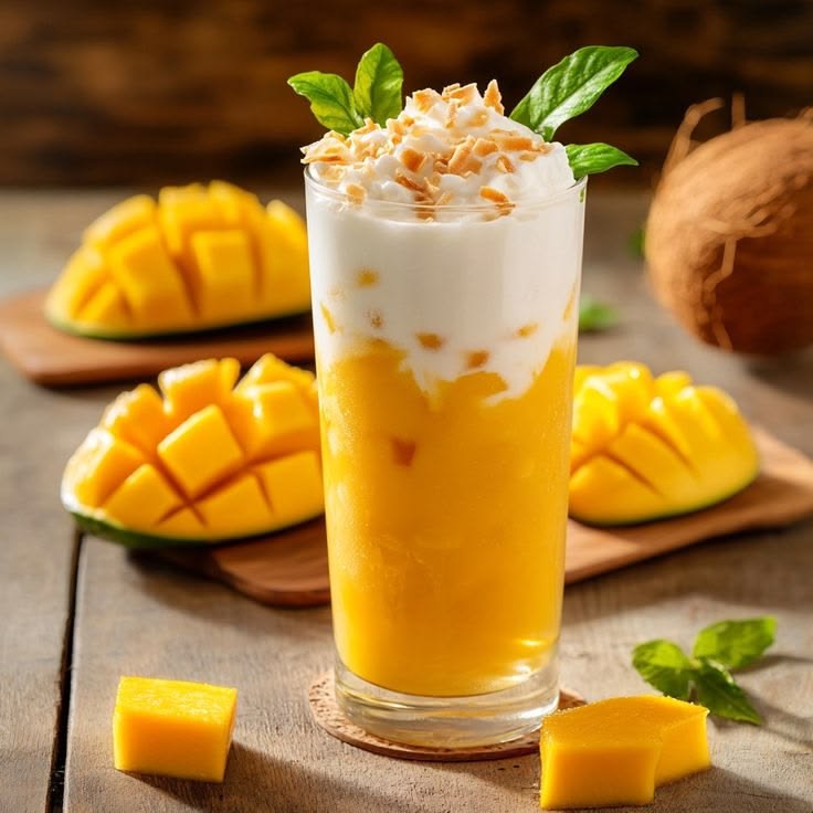 Mango & Honey Iced Milk