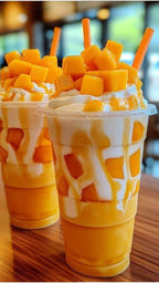 Mango Matcha Latte