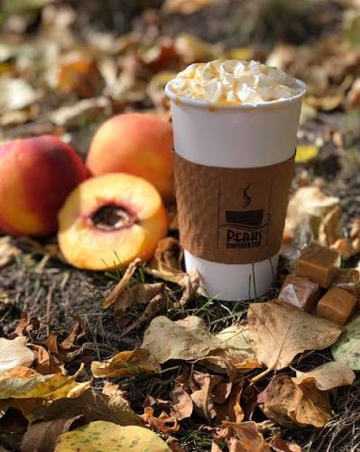 Peach Cobbler Latte
